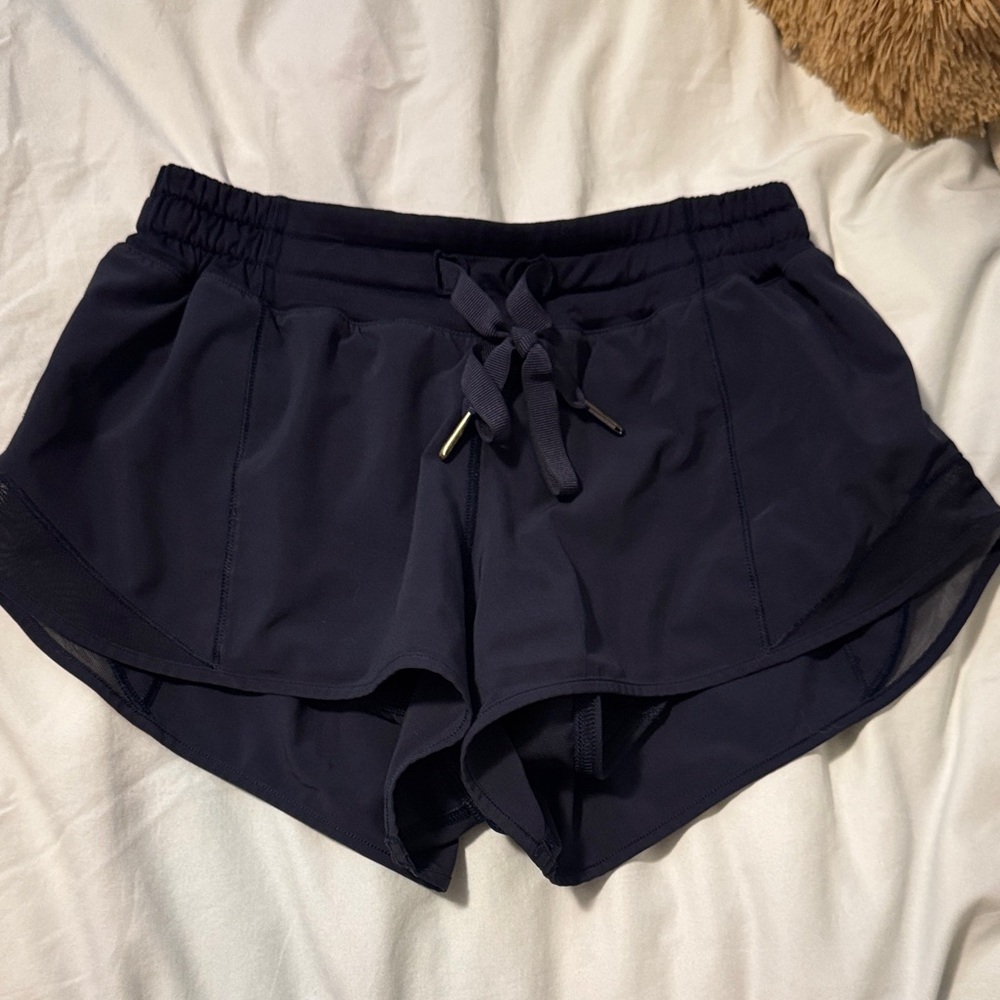 Lululemon Athletica Dark Blue Athletic Shorts